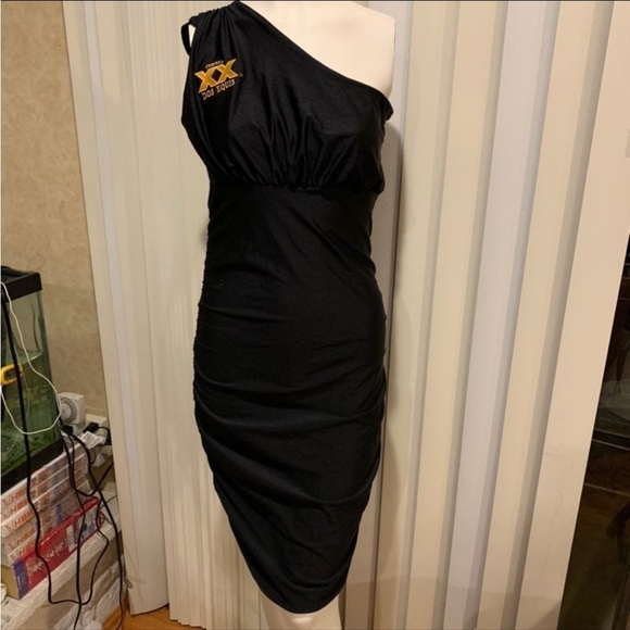 Black Dos Equis Dress prom cocktail-S - Picture 1 of 3